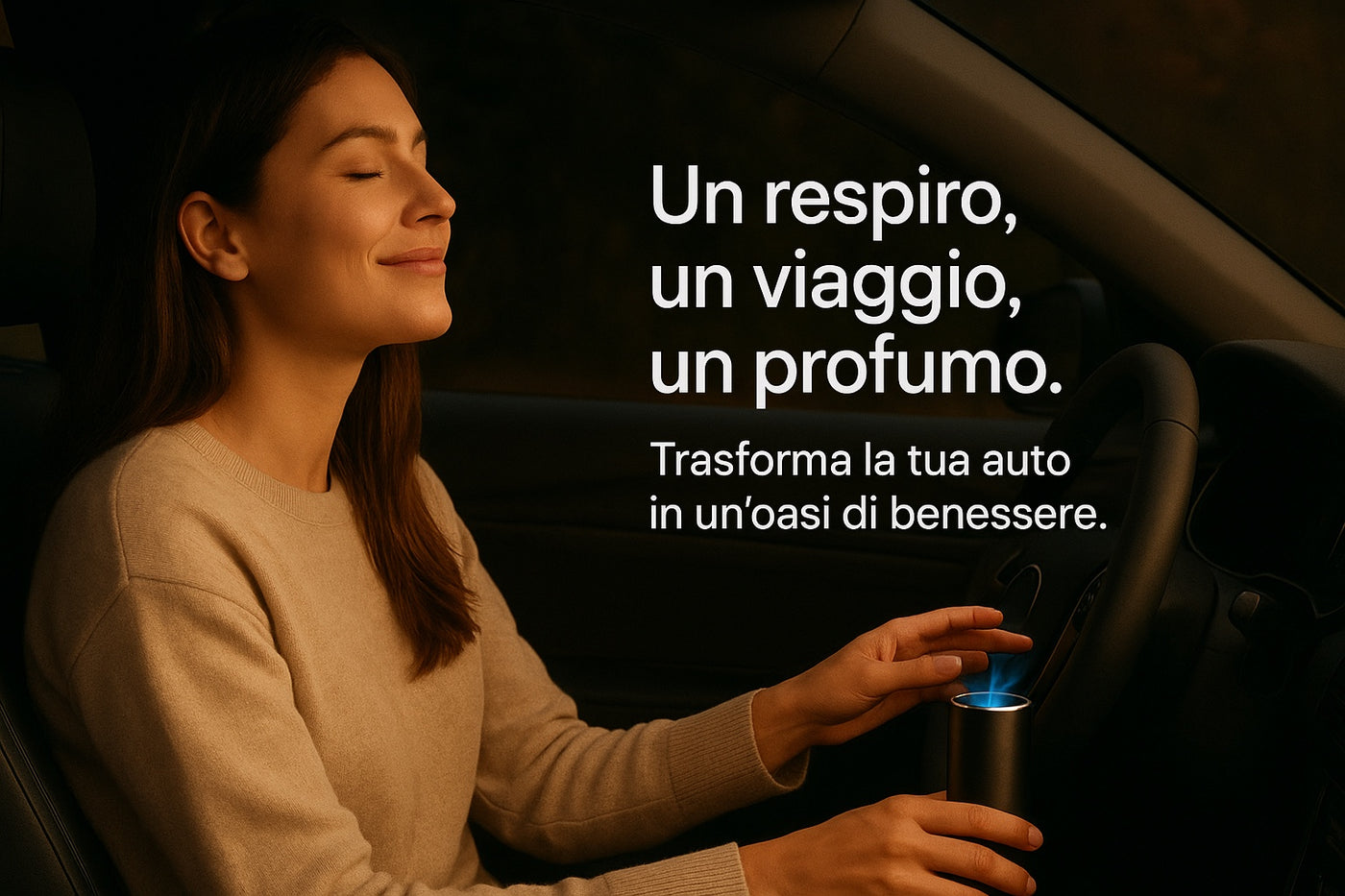 Profumatore auto diffusore